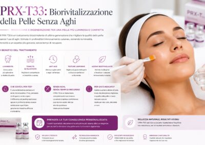 PRX-T33 Biorivitalizzazione della pelle senza aghi