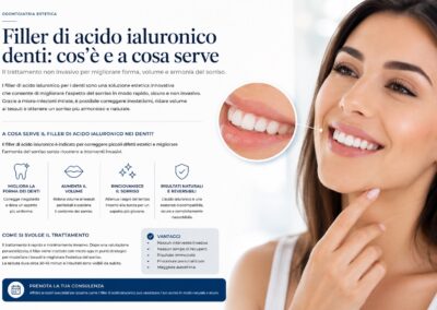 Filler di acido ialuronico denti