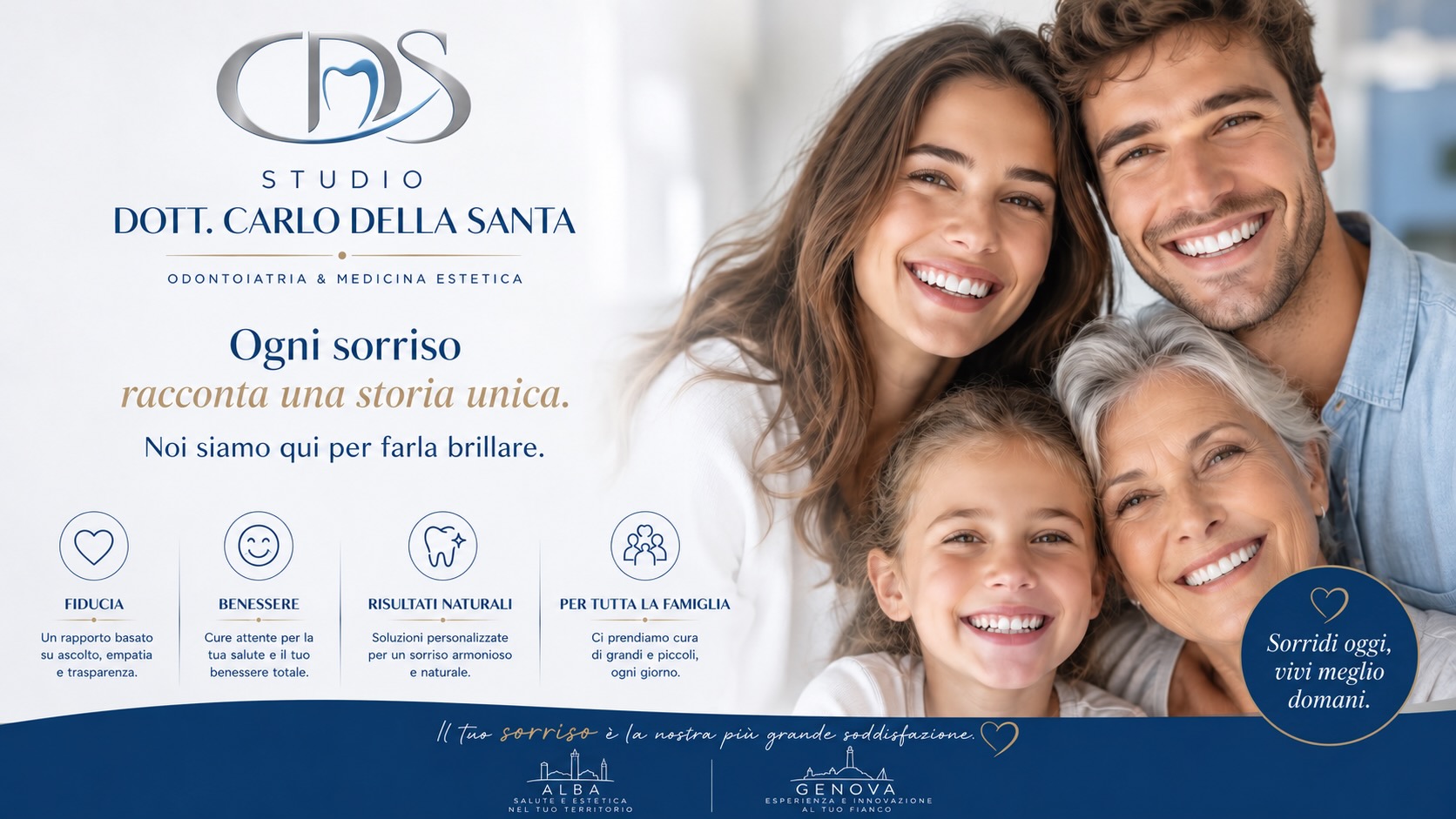 Ogni sorriso racconta una storia unica
