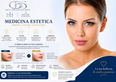 medicina estetica armonia, volume, naturalezza